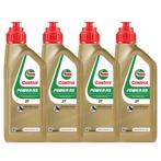 Castrol 2-takt olie Power 1 RS (mengsmering) 4 stuks 1 liter, Ophalen of Verzenden, Nieuw, Castrol