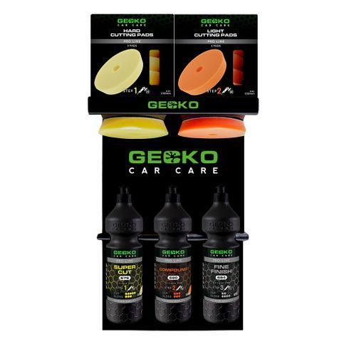 Gecko Wanddisplay voor 1 liter flessen, Auto diversen, Onderhoudsmiddelen, Verzenden