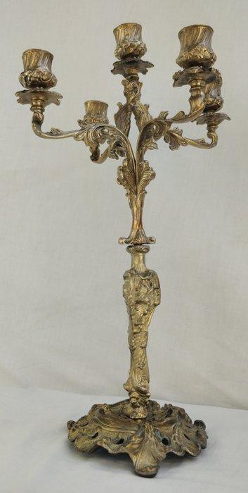Kandelaar - Brons, Legering, Antiek en Kunst, Curiosa en Brocante