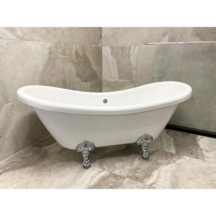 Klassiek vrijstaand bad op leeuwenpoten, Doe-het-zelf en Verbouw, Sanitair, Nieuw, Verzenden