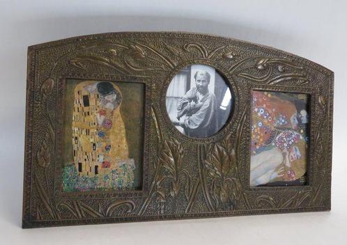 Grote Jugendstil fotolijst (wandhanger) - Fotolijst - Hout,, Antiek en Kunst, Kunst | Designobjecten