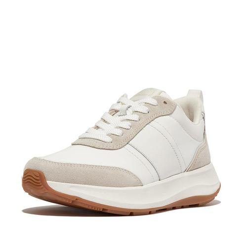 -1% FitFlop  FitFlop F-mode flow sneaker nylon & suede mix, Kleding | Dames, Schoenen, Wit, Nieuw, Verzenden