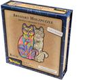 Artefact Houten Puzzel - Kat (160 stukjes) | Philos -, Kinderen en Baby's, Speelgoed | Houten speelgoed, Nieuw, Verzenden