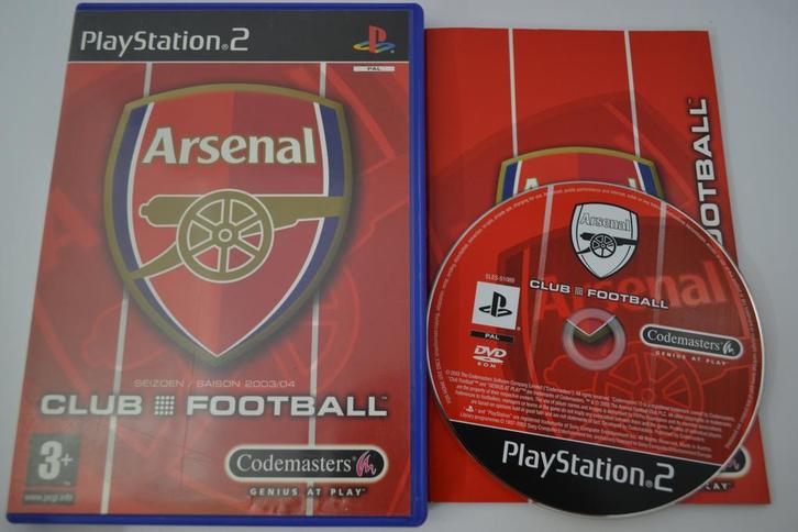 Arsenal - Club Football (PS2 PAL), Spelcomputers en Games, Games | Sony PlayStation 2, 1 speler, Zo goed als nieuw, Verzenden