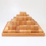 Grimms - Houten Blokken Piramide natuurkleur (100 stuks), Kinderen en Baby's, Nieuw