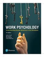 9781292269436 Work Psychology | Tweedehands, Boeken, Verzenden, Zo goed als nieuw, John Arnold