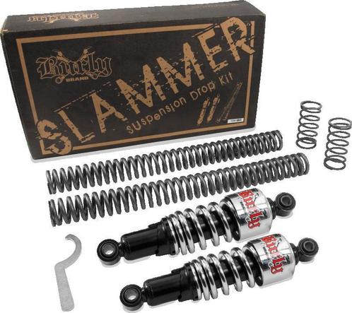 Burly Brand Slammer Kit - Chrome - B28-1001, Auto-onderdelen, Ophanging en Onderstel, Ophalen of Verzenden