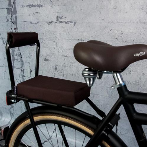Ohmiomine Bagagedragerkussen Fietskussen Chocolade Bruin, Fietsen en Brommers, Fietsaccessoires | Fietsstoeltjes, Nieuw, Verzenden