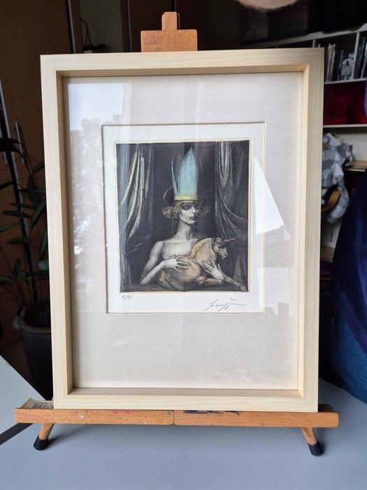 Ernst Fuchs (1930-2015) - Eva Evequa, Antiek en Kunst, Antiek | Overige Antiek