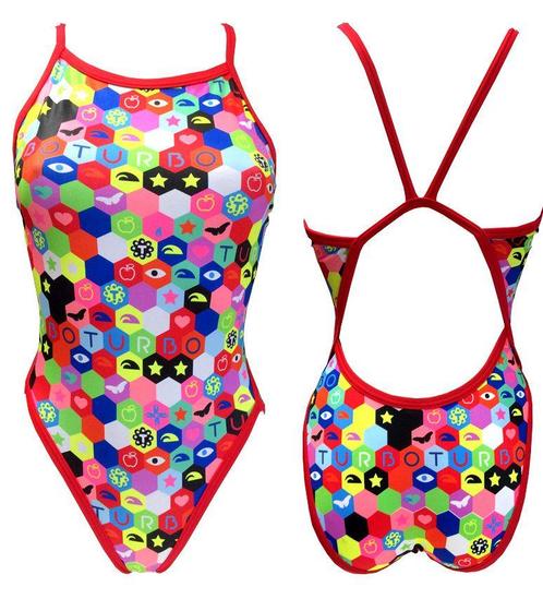 Special Made Turbo Sportbadpak Hexa Neon, Kleding | Dames, Badmode en Zwemkleding, Nieuw, Verzenden