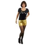 Hotpants Goud, Verzenden, Nieuw, Feestartikel