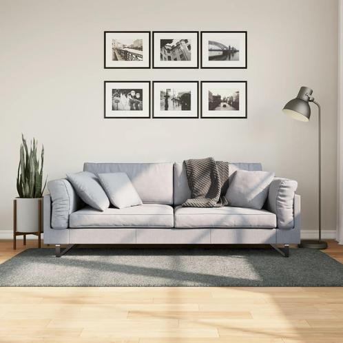 vidaXL Vloerkleed PAMPLONA shaggy hoogpolig modern 100x200, Huis en Inrichting, Stoffering | Tapijten en Kleden, Groen, Nieuw