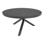 Ronde Tuintafel Mojito Negro Ø 150 cm  Keramiek Lesli Living, Verzenden, Nieuw