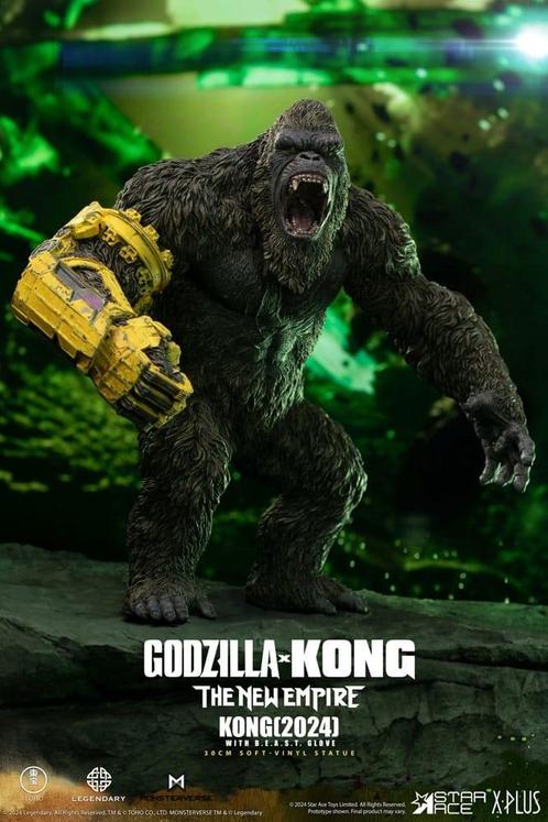 Godzilla vs. Kong: The New Empire Soft Vinyl Statue Kong wit, Verzamelen, Film en Tv, Nieuw, Ophalen of Verzenden