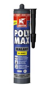 Griffon polymax sealant all joints 280ml, zwart, Verzenden, Nieuw