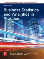 Business Statistics and Analysis in Practice, 9781260287844, Verzenden, Zo goed als nieuw, HBO