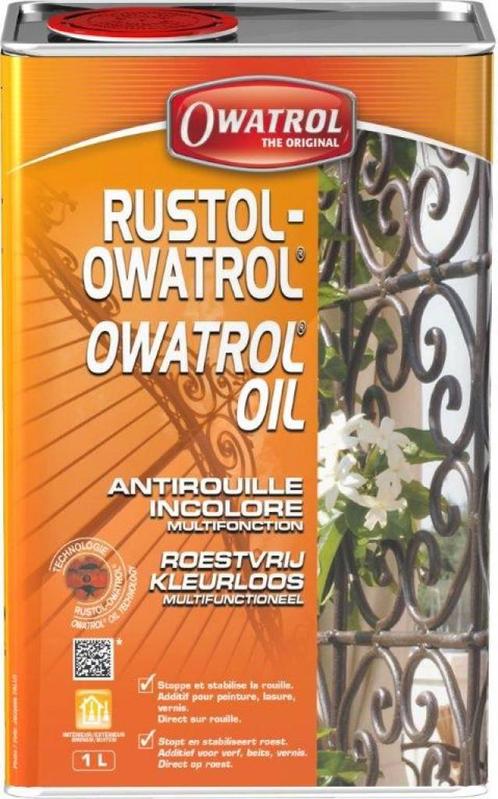 Owatrol Owatrol rustol owatrol oil pure olie 1 liter, Zakelijke goederen, Machines en Bouw | Onderhoud en Reiniging, Verzenden