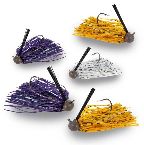 Ultimate Skirted Tungsten Football Jig Selection (5pcs), Watersport en Boten, Hengelsport | Algemeen, Nieuw, Verzenden