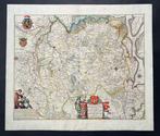 Nederland, Kaart - Brabant; Johannes Janssonius (1588-1664), Nieuw