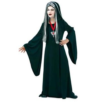 Adams family Morticia voor kids halloween jurk - Heksen kl.. beschikbaar voor biedingen