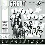 cd - Various - 20 Great Doo Wop Recordings, Verzenden, Zo goed als nieuw