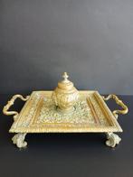 Anglo-Indiano - No reserve price! - Inktpot - Brons, Antiek en Kunst