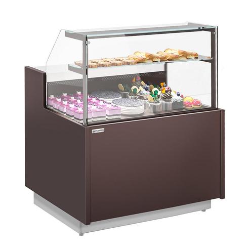 GGM Gastro | Taart toonbank - 1050mm - 2 planken | KUI101-M, Zakelijke goederen, Horeca | Meubilair en Inrichting, Nieuw in verpakking