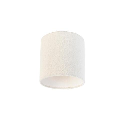 Boucle lampenkap wit 20/20/20, Huis en Inrichting, Lampen | Lampenkappen, Minder dan 25 cm, Overige vormen, Wit, Nieuw