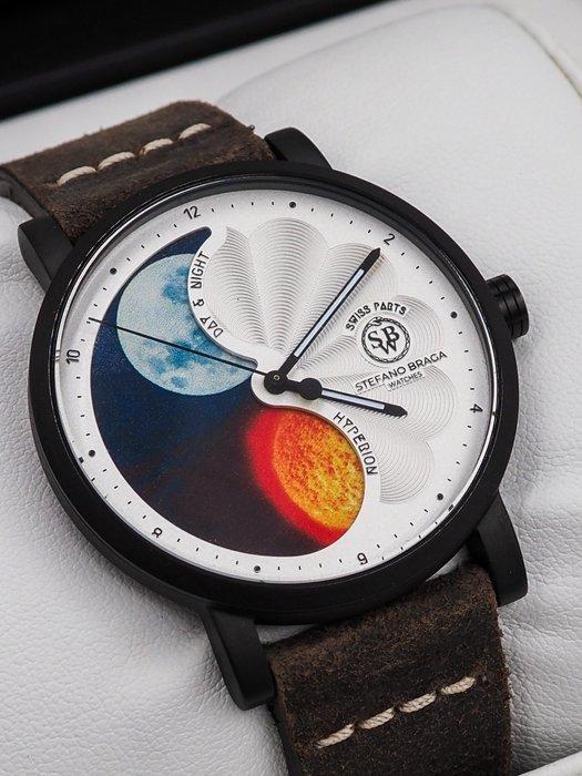 Stefano Braga - Zonder Minimumprijs - Brand New * Hyperion *, Sieraden, Tassen en Uiterlijk, Horloges | Heren