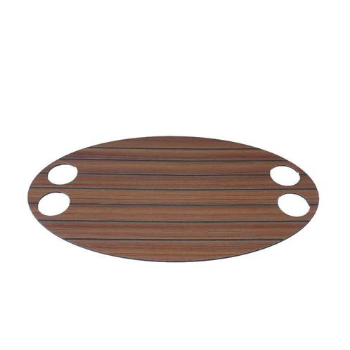 HPL Teak Inleg voor Ovale Boottafel, Watersport en Boten, Accessoires en Onderhoud, Nieuw, Ophalen of Verzenden