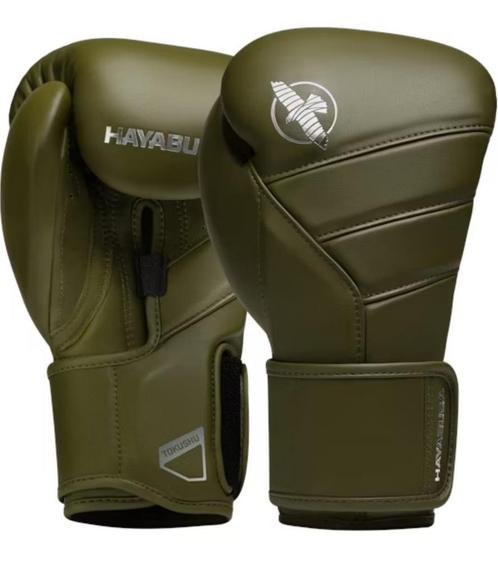 Hayabusa T3 Kanpeki Lederen Bokshandschoenen Olijf Groen, Sport en Fitness, Boksen, Bokshandschoenen, Nieuw, Ophalen of Verzenden