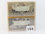 Brawa H0 - 49064/48297 - Modeltrein goederenwagon (2) - 2, Nieuw