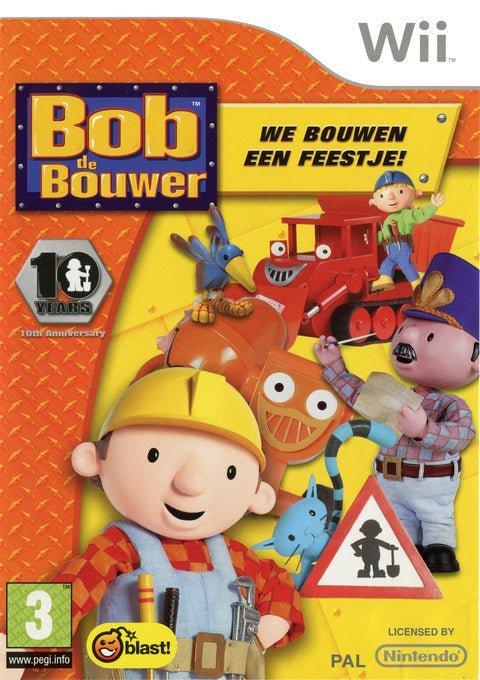 Wii Bob de Bouwer: We Bouwen een Feestje, Spelcomputers en Games, Games | Nintendo Wii, Zo goed als nieuw, Verzenden