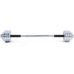 Professionele Dumbell Set 30 kg Chroom - Inclusief Barbel..., Ophalen of Verzenden, Nieuw