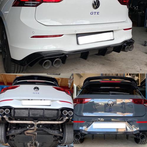 Golf 8 R look diffuser + sport uitlaat einddemper delete R20, Auto-onderdelen, Uitlaatsystemen, Nieuw, Alfa Romeo, Amerikaanse onderdelen