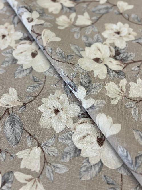 Sanderson geïnspireerde bloemen rustieke stof - Textiel -, Antiek en Kunst, Antiek | Kleden en Textiel