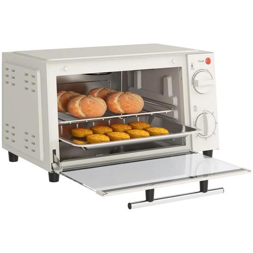 TRUUSK Minibackofen 9L Mini Oven Met Bakplaat, Grillrooster,, Huis en Inrichting, Keuken | Keukenbenodigdheden, Nieuw, Verzenden