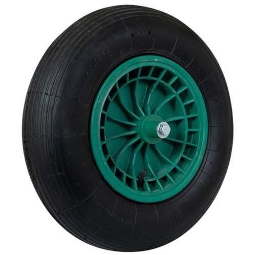 Benson Kruiwagenwiel - Kunststof velg - Luchtband - Compl..., Doe-het-zelf en Verbouw, Transportwagens, Nieuw, Ophalen of Verzenden