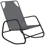 Ligbed Schommelend Grijs | 40% Korting | Tweedekansje, Tuin en Terras, Ophalen of Verzenden, Nieuw, Textileen