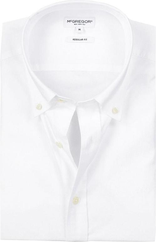 McGregor Overhemd Oxford Wit maat XL Heren, Kleding | Heren, Overhemden, Wit, Nieuw, Verzenden