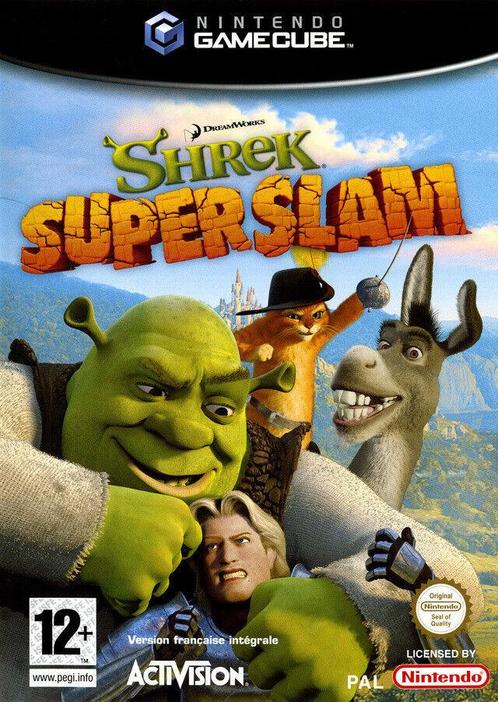 Shrek SuperSlam-Frans (GameCube) Gebruikt, Spelcomputers en Games, Games | Nintendo GameCube, Zo goed als nieuw, Ophalen of Verzenden