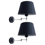 Cottex - Wandlamp (2) - Swing - Katoen - 2 stukken