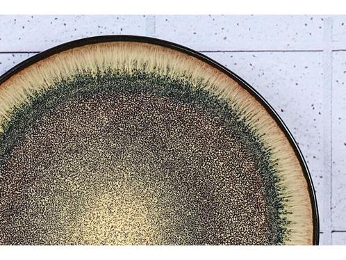 IRIS - Bord - Ø21,5cm - 6 stuks - Wildbruin, Huis en Inrichting, Woonaccessoires | Overige, Nieuw, Verzenden