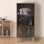 2dekans | Boekenkast wandkast Stoer industrieel vintage, Huis en Inrichting, Kasten | Boekenkasten, Ophalen of Verzenden, Zo goed als nieuw