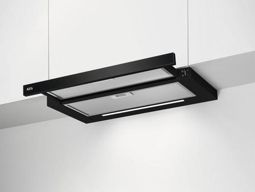 AEG DPK5660B vlakscherm afzuigkap - zwart - 60 cm breed, Witgoed en Apparatuur, Afzuigkappen, Vrijstaand, Vlakschermkap, Nieuw