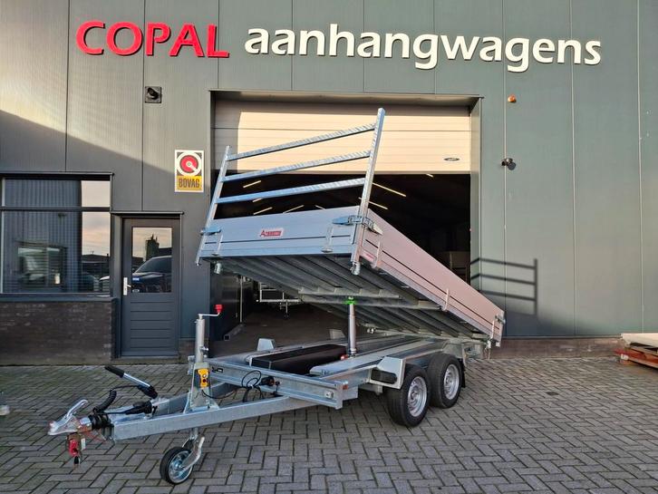 Voorraad-ACTIE: Anssems KSX2500.305x178 elektrische kipper, Auto diversen, Aanhangers en Bagagewagens, Nieuw, Ophalen