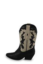 Nelson Cowboy laarzen in maat 41 Zwart, Kleding | Dames, Verzenden, Zwart, Zo goed als nieuw, Nelson