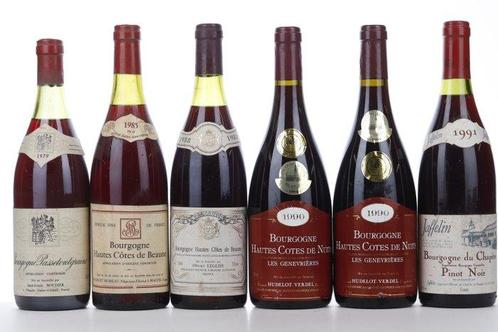 Jean De Sarthy, Hudelot Verdel,Jaffelin, Tollot Beaut,, Verzamelen, Wijnen