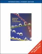 Statistical Methods for Psychology 9780495093619, Boeken, Psychologie, Zo goed als nieuw, Verzenden