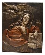 Plaquette - St. Johannes (evangelist) - 27 x 33 cm - 7 kg -